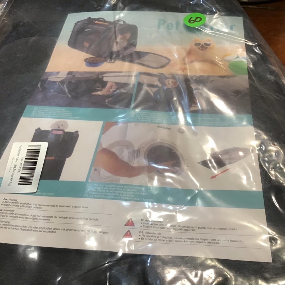 Dog Carrier Morpilot Cat Carrier Pet Travel Carrier Bag Airline Approved Folding